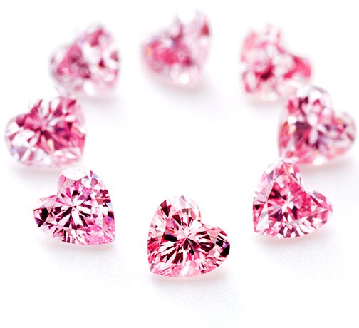 幸せのピンクダイヤモンド | 婚約指輪・結婚指輪のHAKUSENDO BRIDAL